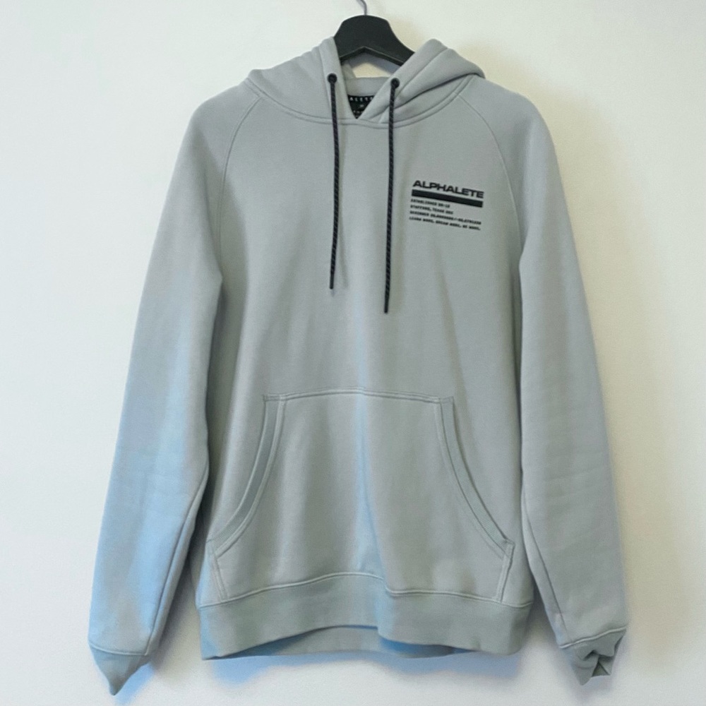 Men's Alphalete Mint Hoodie size Medium Good Condition